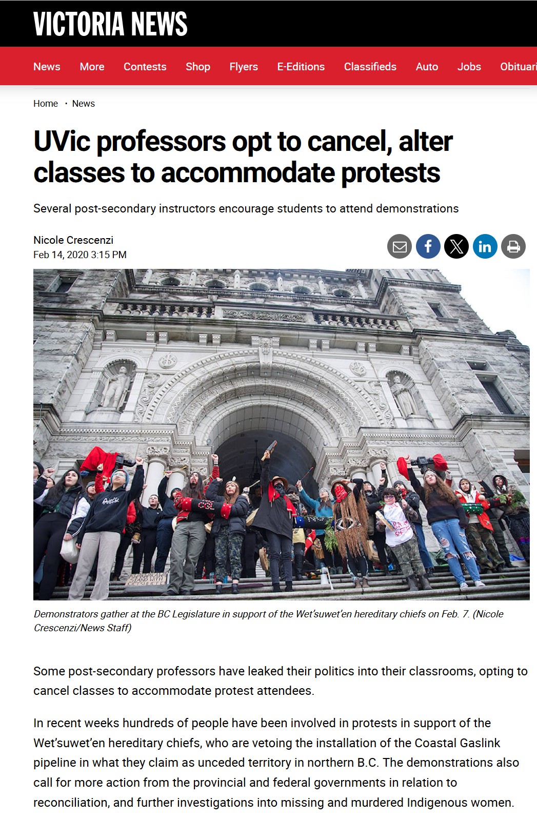 DEFUND – The University of Victoria